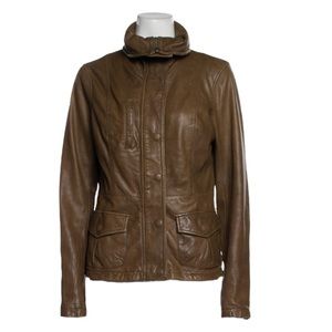 Vince Leather Jacket - M